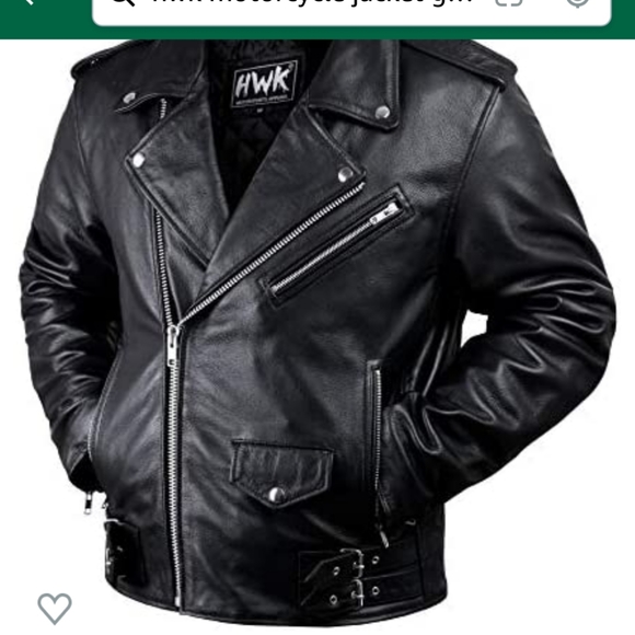 Motorcycle leather jacket - Picture 1 of 12